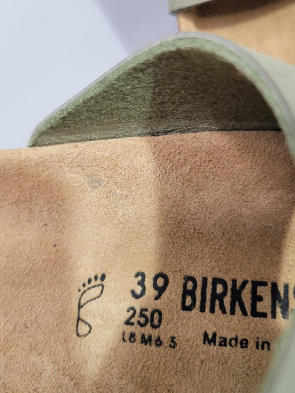 Birkenstock Arizona Unisex Size EU 39 US L8 M6 Stone Slip On Sandals. - Picture 9 of 15